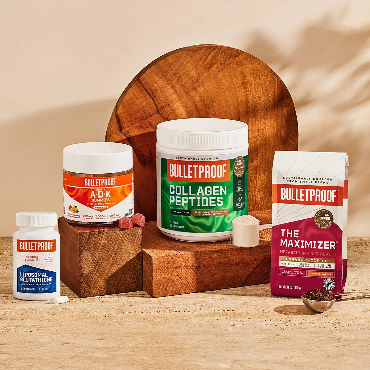Bulletproof Vitamins A-D-K Softgels | 30 Count for Immune, Bone & Heart Support