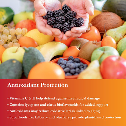 Buried Treasure Active 55 Plus - Liquid Multivitamin for Seniors | 32 Serv | Vegan & Sugar-Free | Immune Support