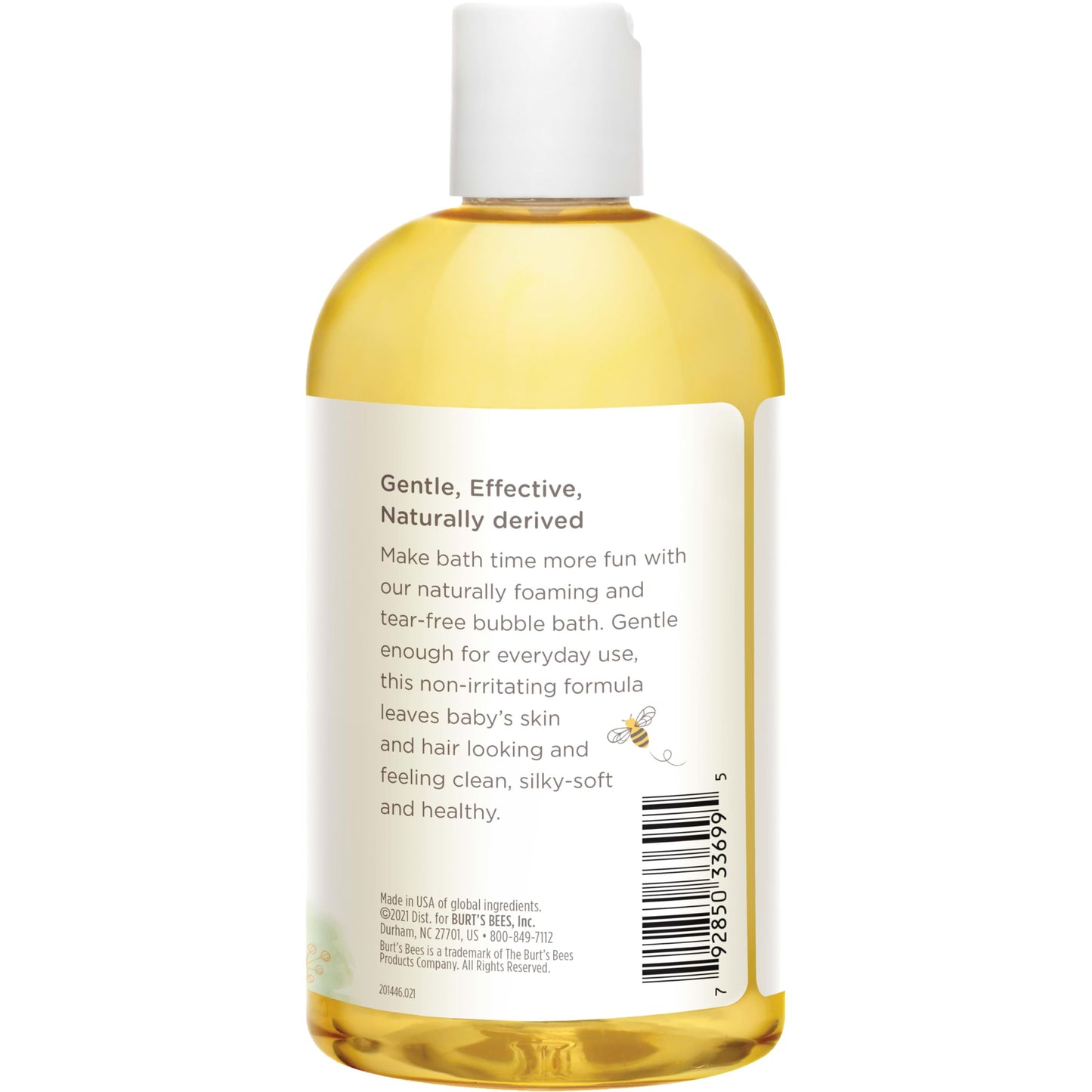 Burt’s Bees Baby Bubble Bath, Tear Free Baby Wash – 12 Fluid Ounces