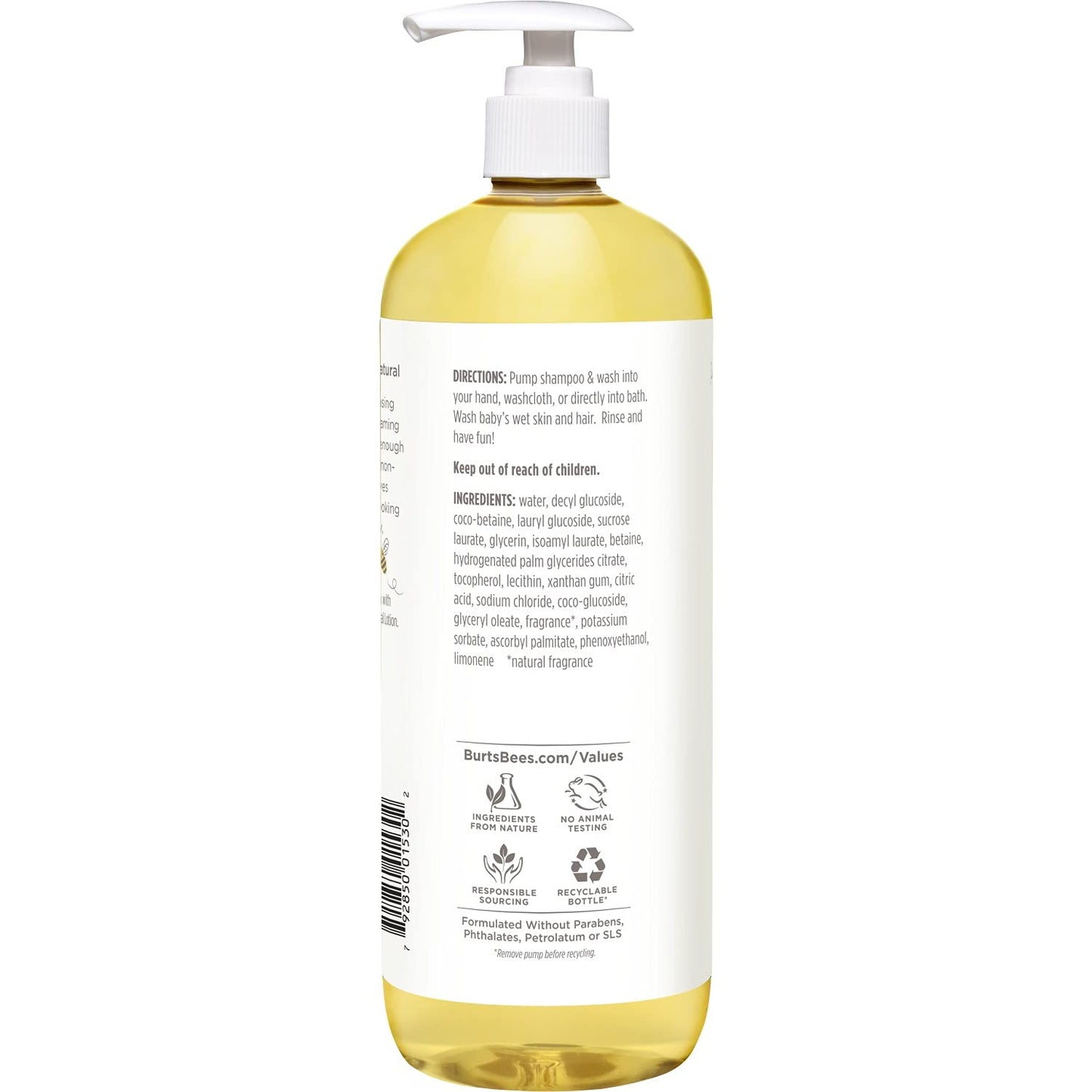 Burt's Bees Baby Shampoo & Wash Calming – 21 Ounces (Pack of 3)