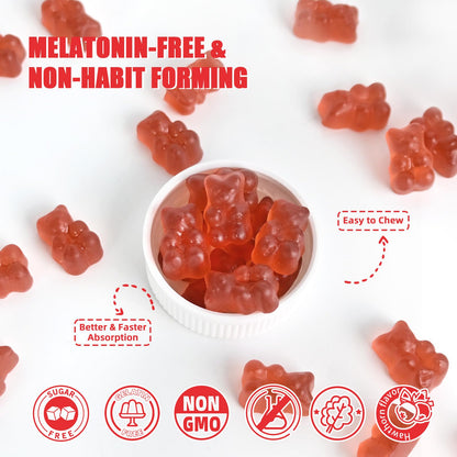 Butyrate Gummies for Gut Health with Probiotic & Prebiotic Fiber – Sugar Free & Vegan