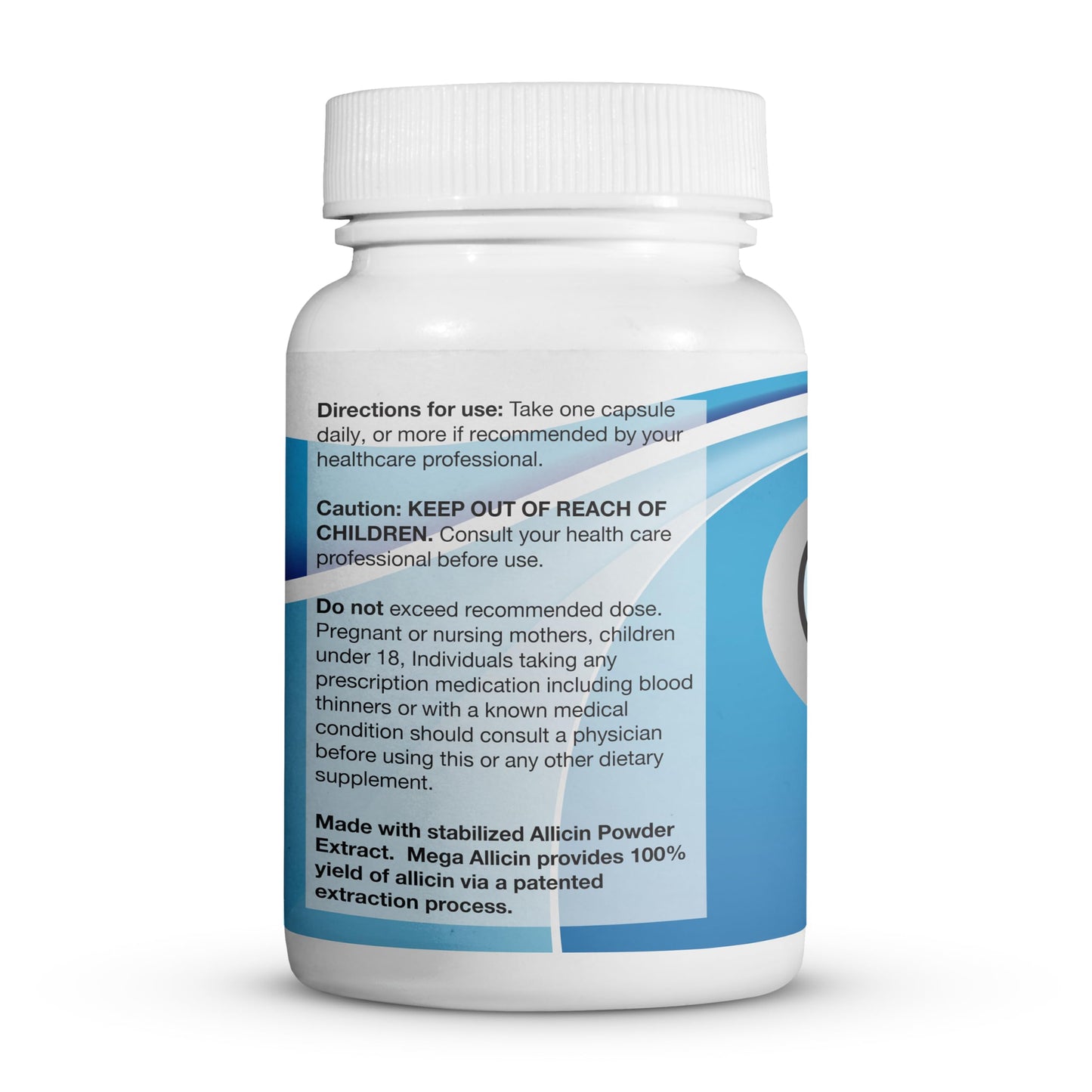 BuyNaturally Potent Allicin Odor-Controlled Garlic Supplement | Mega Allicin 180,000 mcg Veggie Capsules (90 Count)