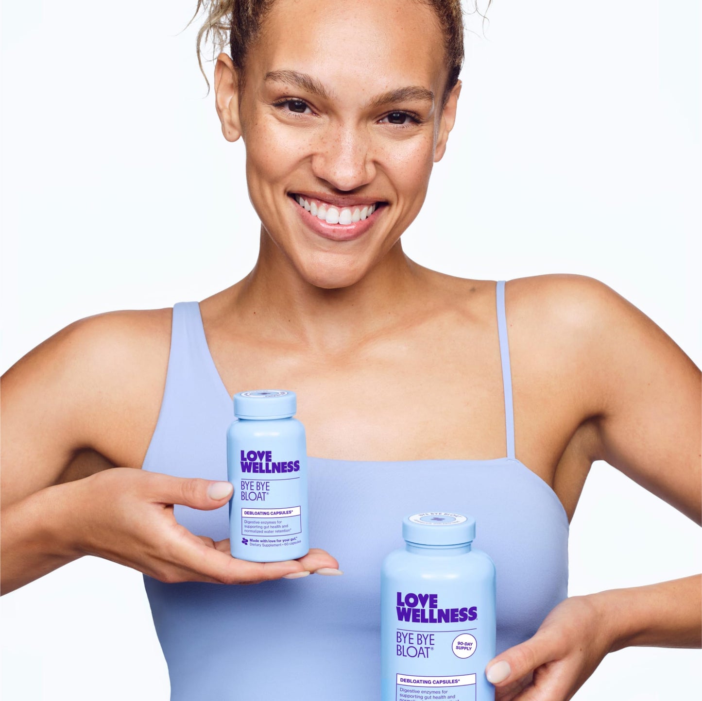 Love Wellness Bye Bye Bloat Digestive Enzymes | Bloating Relief for Women | 180 Count