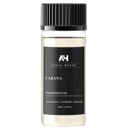 Cabana Diffuser Oil 50mL - Ritz-Carlton Inspired Luxury Aromatherapy | Lemon, Bergamot, Jasmine, Amber & Musk