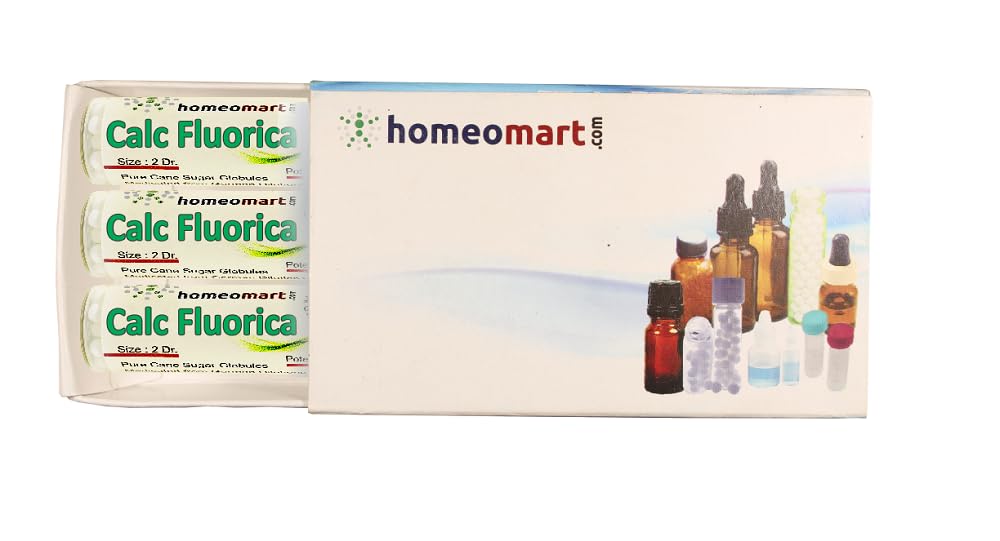 Calcarea Fluorica Homeopathy Pellets 30C – Pack of 3 | HomeoMart