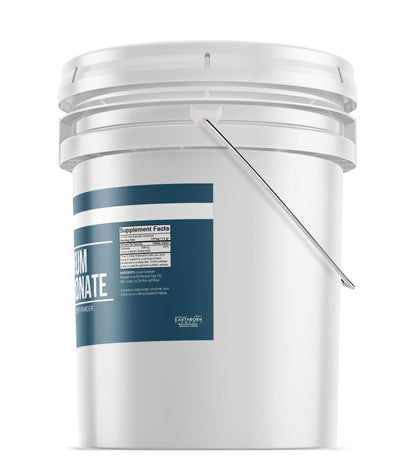 Calcium Carbonate Powder 5 Gallon Bucket | Limestone Powder & Toothpaste Additive (640 Ounce)