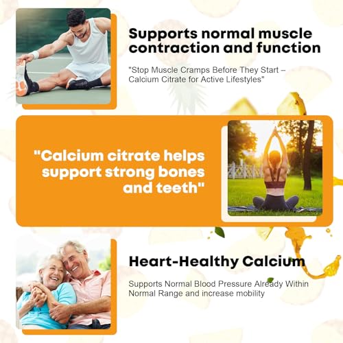 Calcium Citrate Drops 1200mg with Vitamin D3 – Highly Absorbable, Non-GMO | 1 Fl Oz (2 Pack)