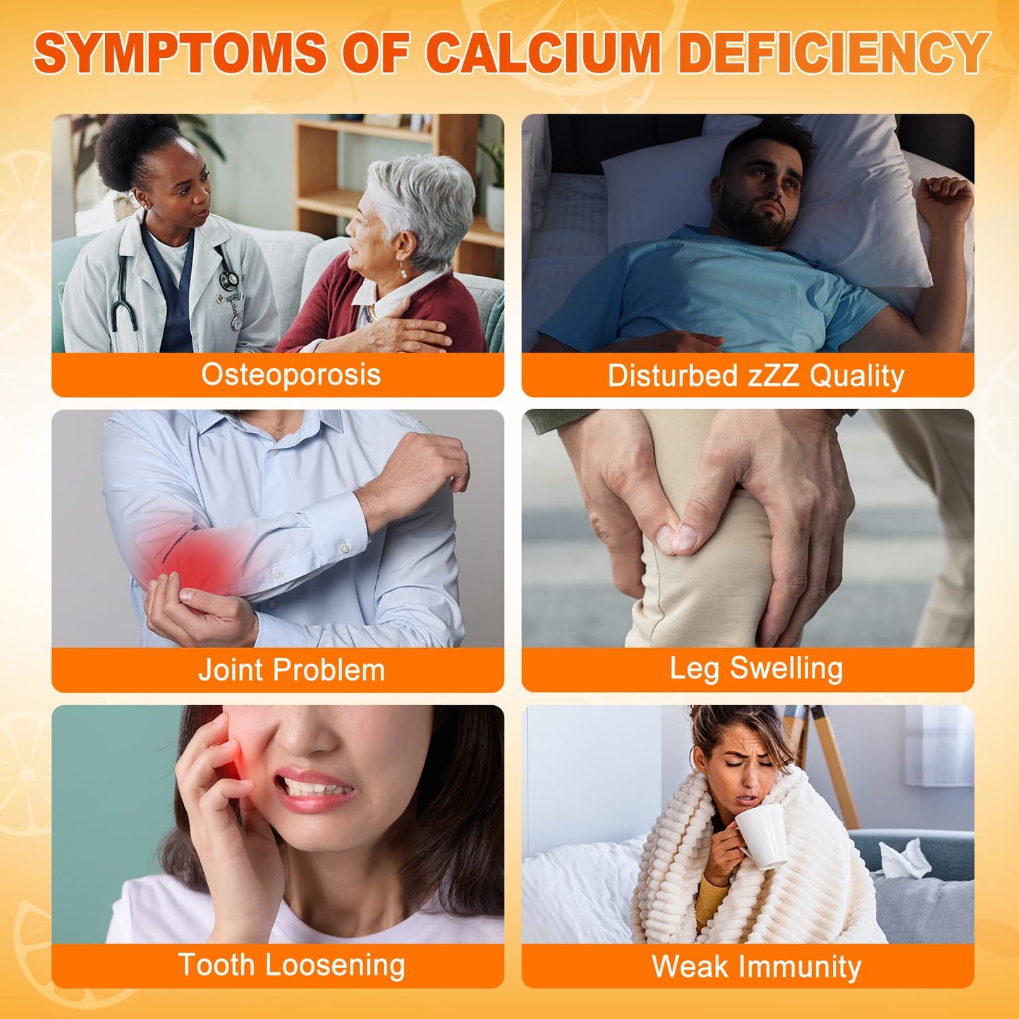 1200mg Calcium Gummies with Vitamin D3 – Sugar-Free, 60 Count | Magnesium, K2 & Zinc