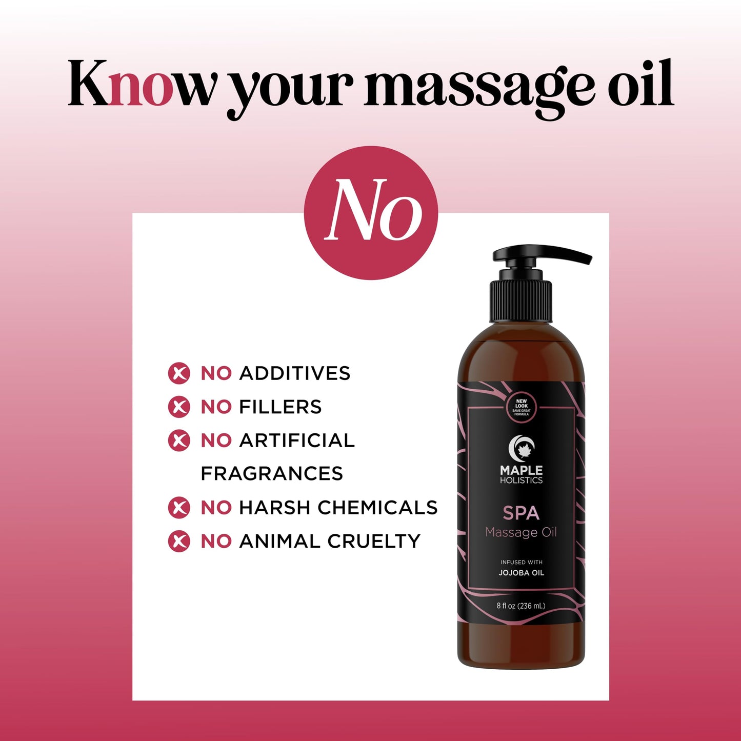 Calming Massage Oil for Therapy – Home Spa Massage Oil (Non-Greasy)