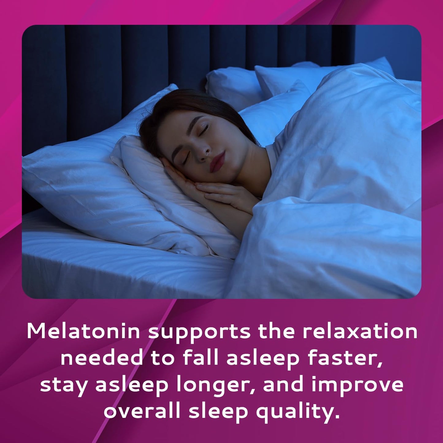 CALMOUR 100 Melatonin Strips – 3mg Fast-Dissolving Sleep Aid