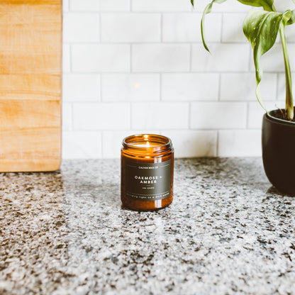 Calyan Wax Co. Grapefruit & Flora – 57 Hour Burn, Non-Toxic Soy Candle