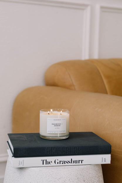 Calyan Wax Co. 3-Wick Soy Candle – 14.9oz Home & Holiday