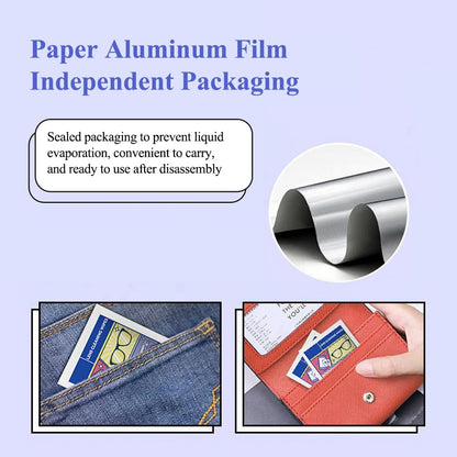 Pre-Moistened Lens Cleaning Wipes - 500 Pcs | Safe for Glasses, Screens & Devices