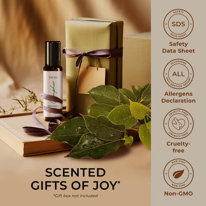 Gya Labs Camphor Essential Oil Roll-On – 0.34 Fl Oz Travel Size for Skin & Aromatherapy