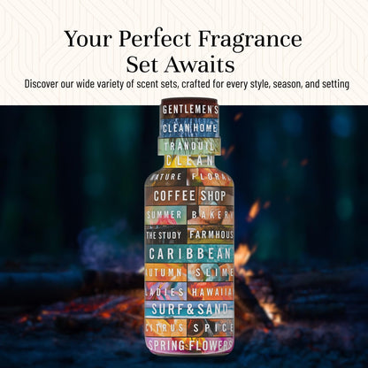 P&J Trading Fragrance Oil Camping Set | Campfire, Cedar, Fresh Wood & Night Air