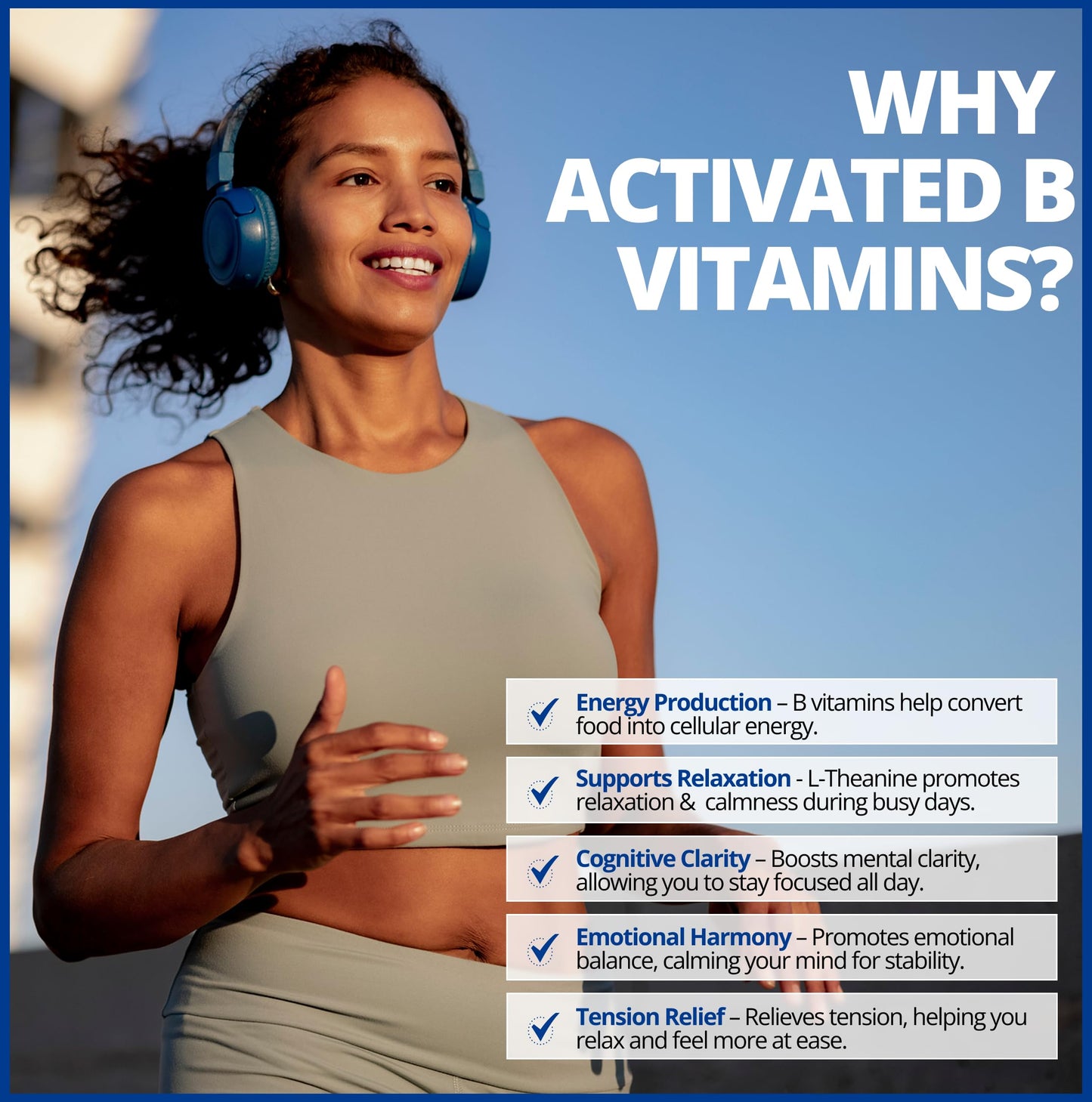 CanPrev Synergy B Complex with L-Theanine – 60 Capsules, 30-Day Supply
