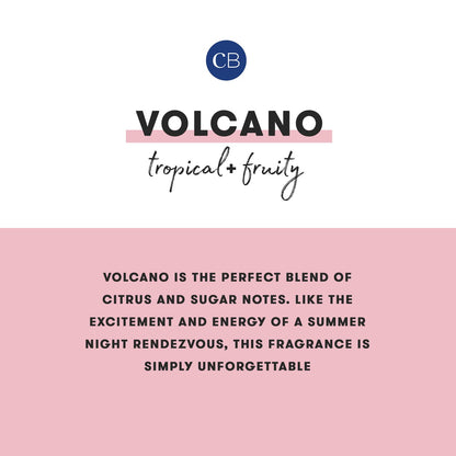 Capri Blue Pattern Play Volcano Candle – 8 oz Soy Wax – Luxury Home Decor