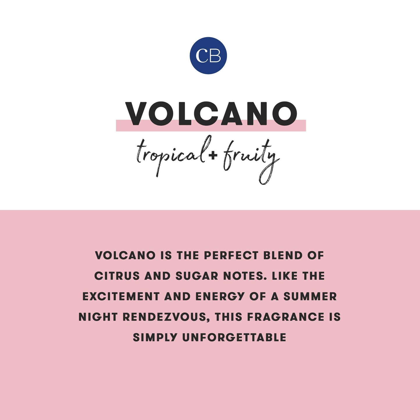 Capri Blue Volcano Mini Tin Candle (3 oz) • Luxury Soy Wax Blend in Tropical Fruit & Sugared Citrus • White Jar