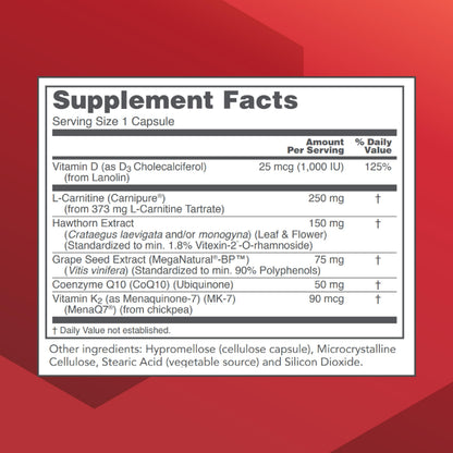 PROTOCOL FOR LIFE BALANCE Clinical Cardio-6 – Heart Health & Normal Range Blood Pressure Support | Soy & Dairy Free, 90 Veg Caps