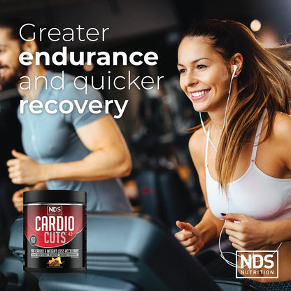 Cardio Cuts NDS Nutrition 4.0 Pre-Workout – Weight Loss & Fat Burn (Miami Sunrise, 40 Servings)