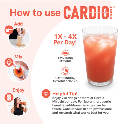 Cardio Miracle Nitric Oxide with Super Beets – 60 Servings