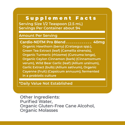 Premier Research Labs Fermented Cardio-ND — Probiotic Heart Health Liquid (8 oz)