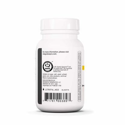 Integrative Therapeutics UBQH 100 mg – Ubiquinol Cellular Energy Support, Dairy-Free, 60 Softgels