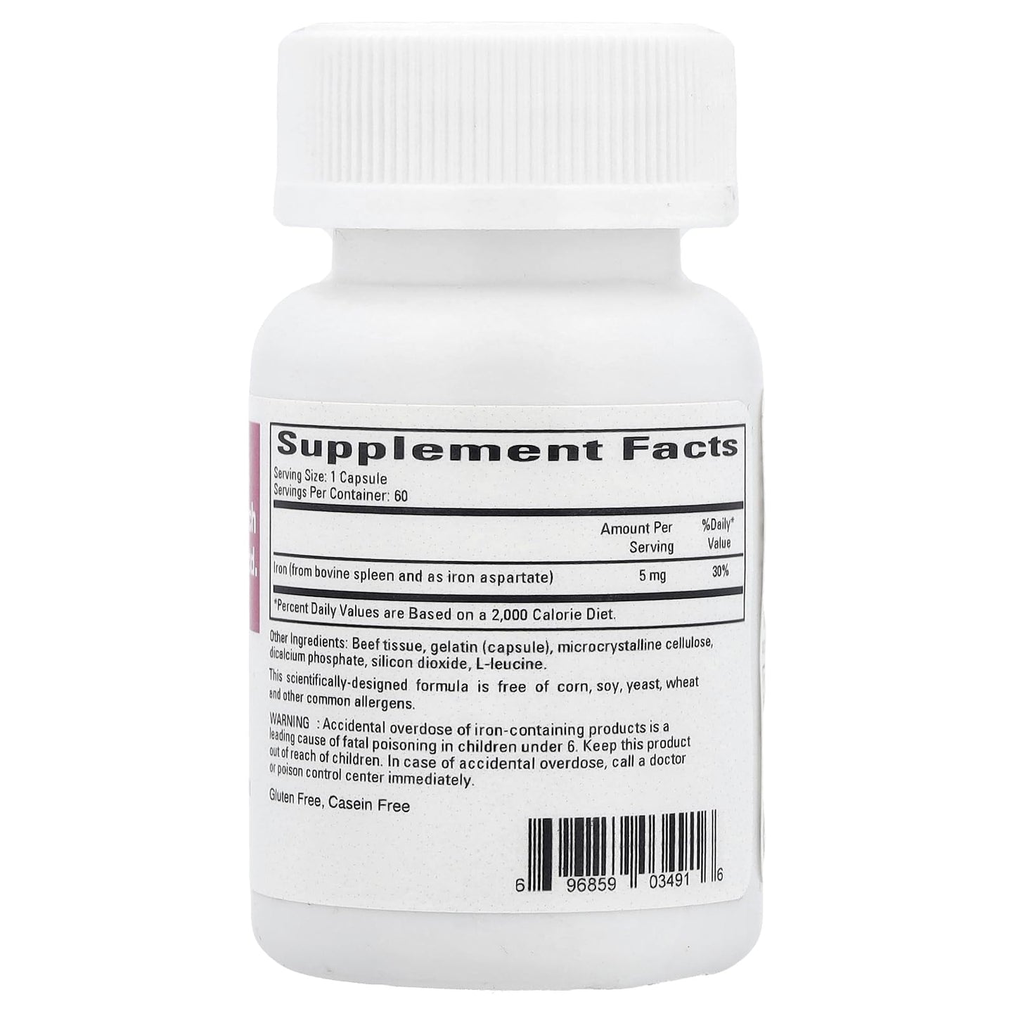 Cardiovascular Research Ferritin Capsules, 60 Count – Bioavailable Iron