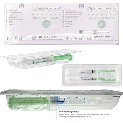 Opalescence 20% Teeth Whitening Refill Kit (4 Syringes) – Ultradent Mint