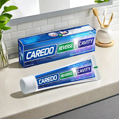 CAREDO Cavity Reversal Toothpaste - Fluoride-Free Hydroxyapatite Remineralizing 3.52 oz