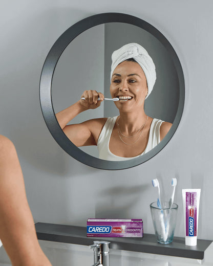 CAREDO Gum Toothpaste for Periodontitis | Gum Health & Receding Gums - 2 Pack