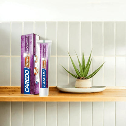 CAREDO Gum Toothpaste for Periodontitis | Gum Health & Receding Gums - 2 Pack