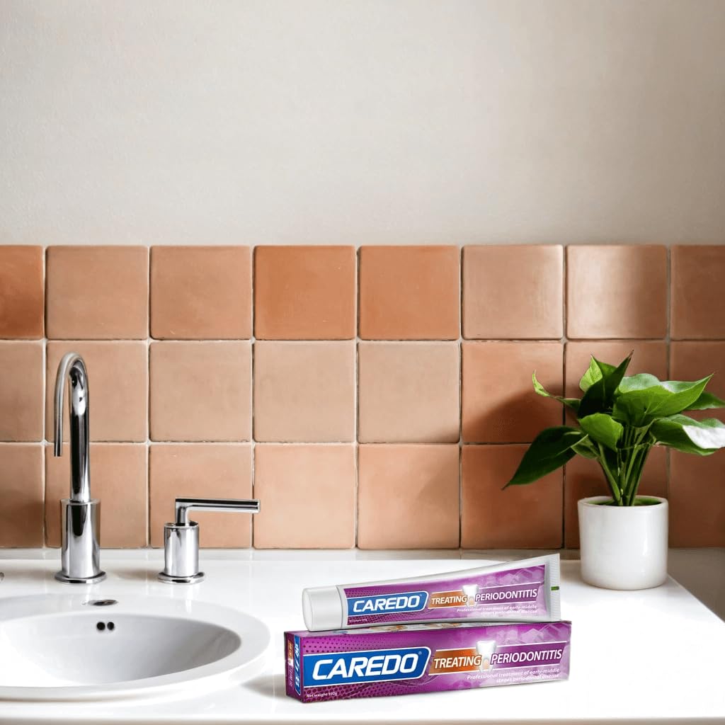 CAREDO Gum Toothpaste for Periodontitis | Gum Health & Receding Gums - 2 Pack