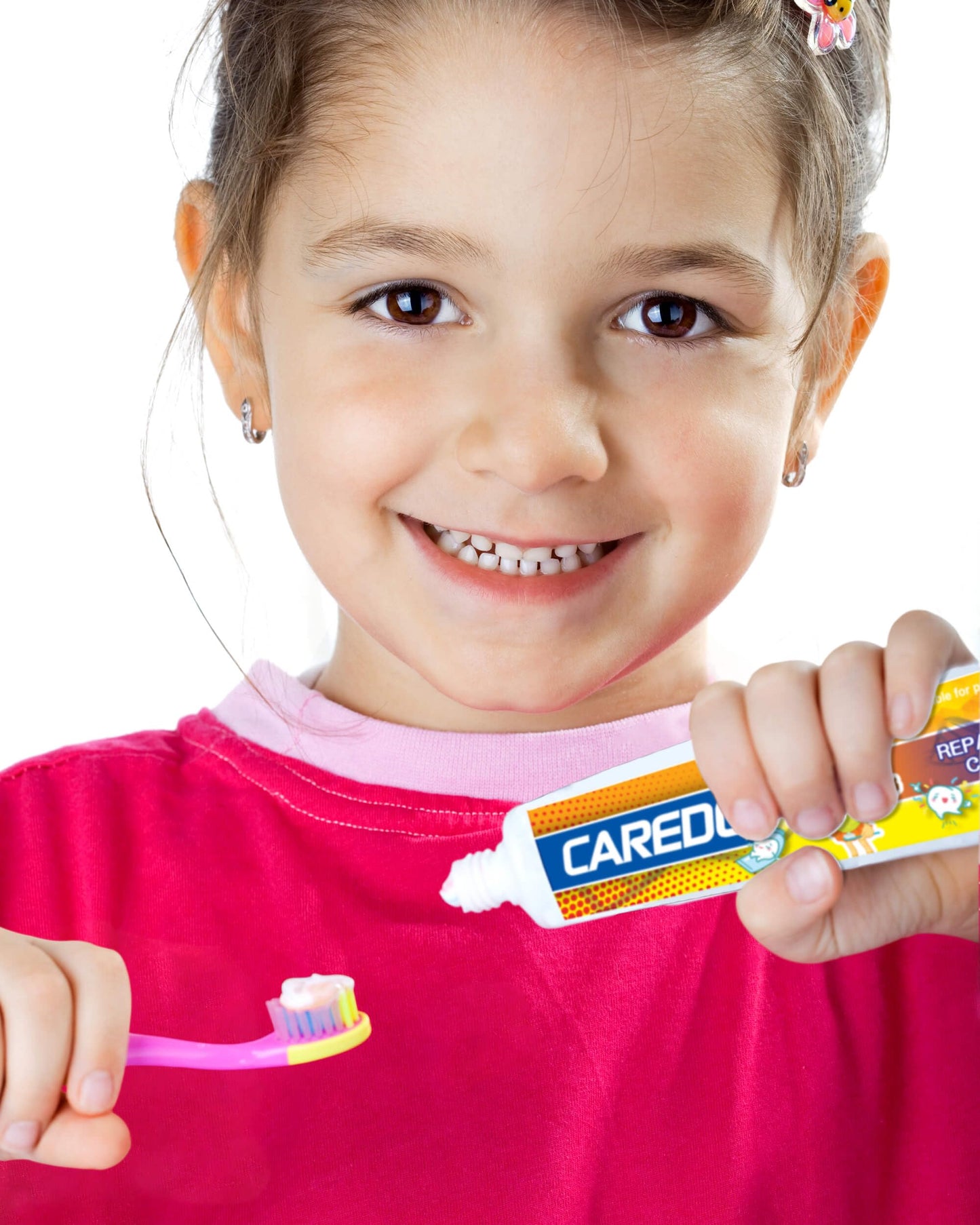 Kids Hydroxyapatite Toothpaste for Reversing Cavities, Fluoride-Free Home Cavity Repair, Safe Toddler & Baby Toothpaste for Enamel Repair, Tooth Decay Repair Remineralizing Treatment Fruity 2Tube