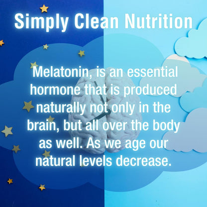 CAREFAST Pure Melatonin 60mg – 120 Capsules | Sleep Aid, Non-Habit Forming