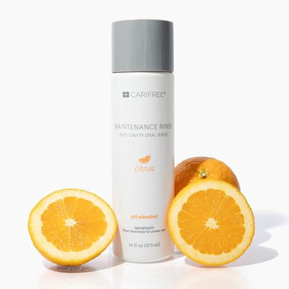 CariFree Maintenance Rinse Citrus – Dentist-Recommended Fluoride Mouthwash