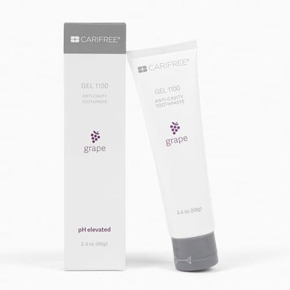 CariFree Gel 1100 – Grape Flavored Anti-Cavity Toothpaste with Nano Hydroxyapatite