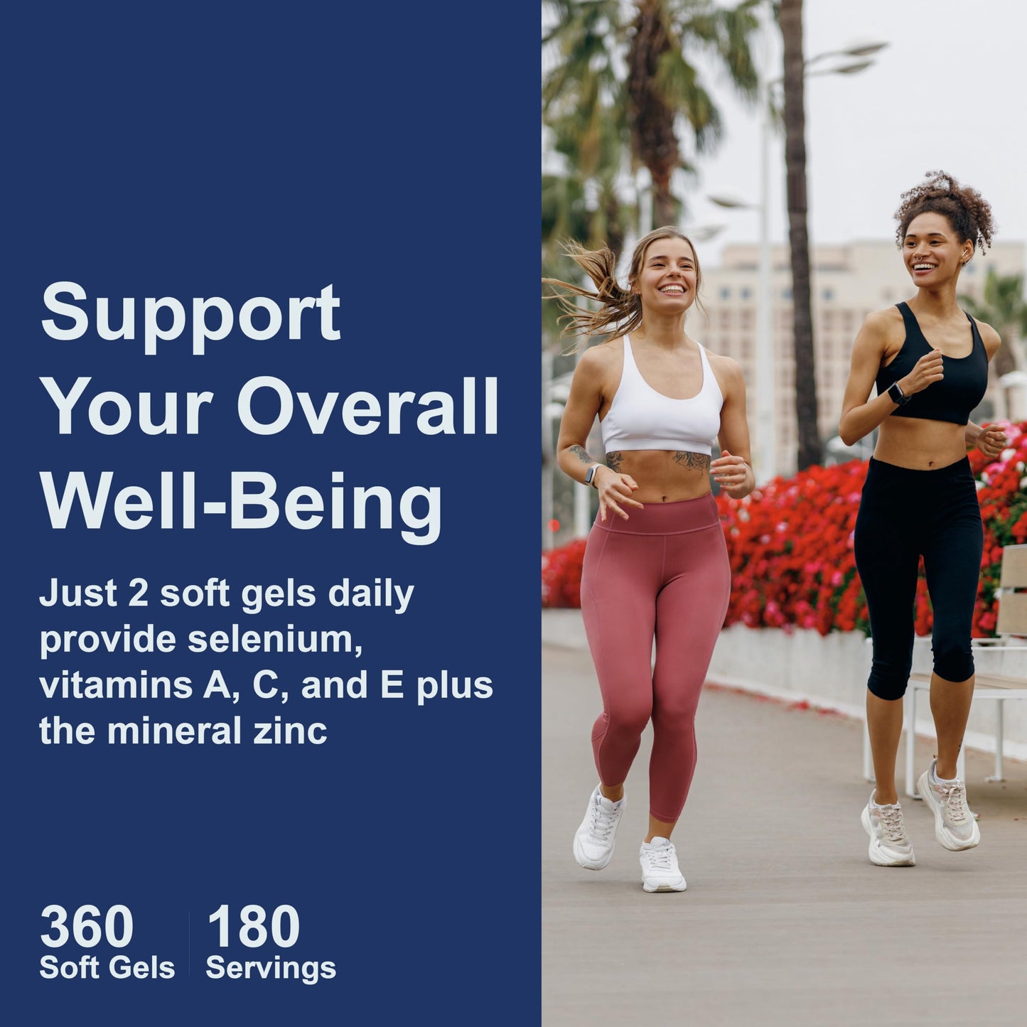 Carlson ACES + Zn Multivitamin with Zinc – Immune Support, Antioxidants, 360 Softgels