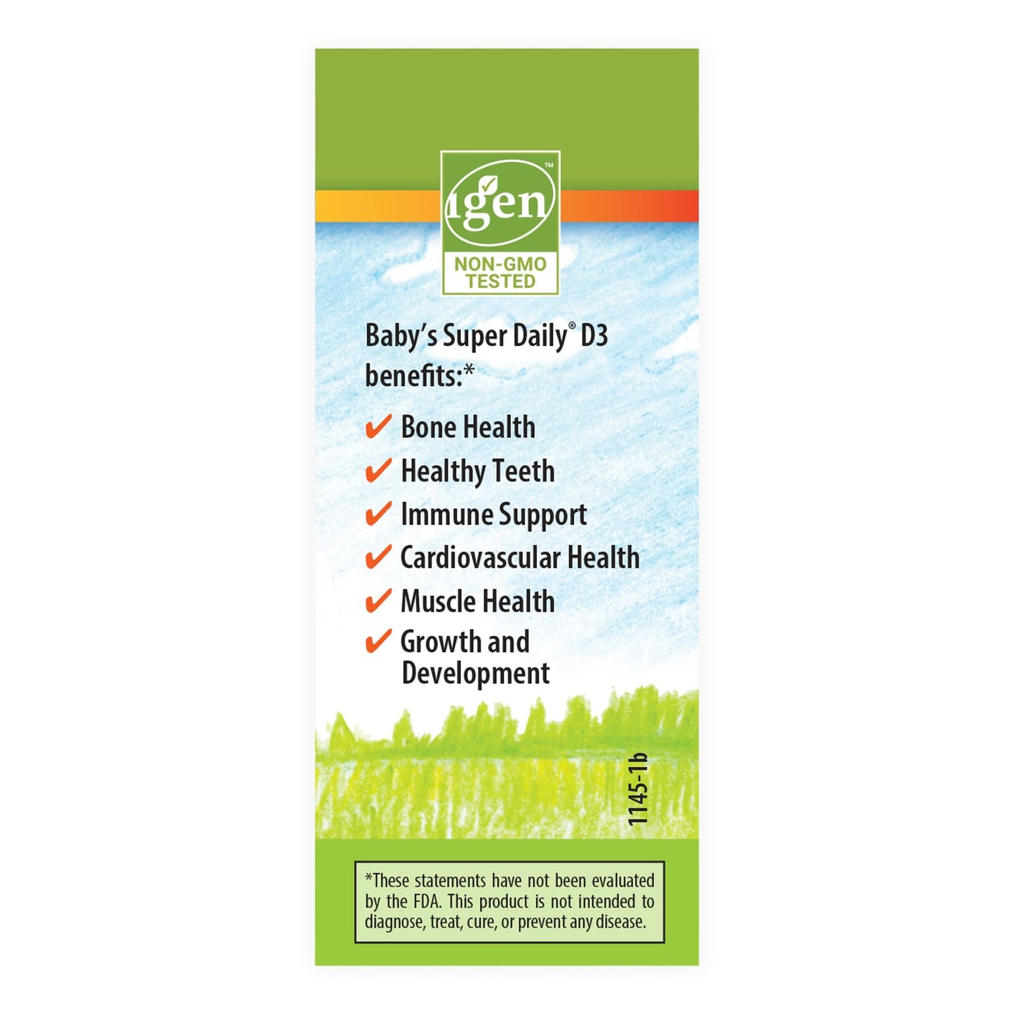 Carlson Baby D3 Drops – 400 IU, Algae-Sourced, Vegetarian Vitamin D for Infants & Toddlers