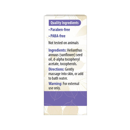 Carlson E-Gem Oil Drops - 5000 IU Vitamin E | Skin & Bath Oil 0.5 oz