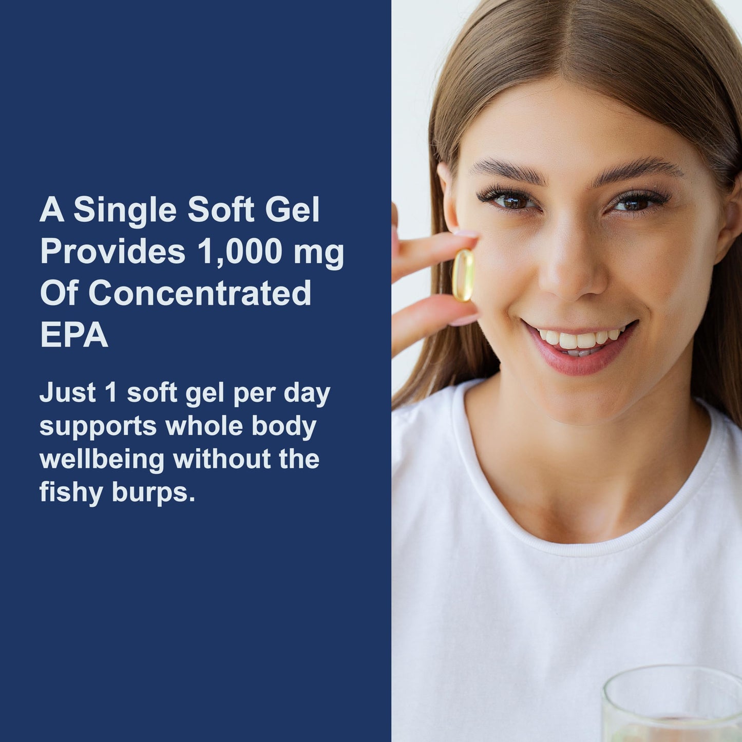 Carlson Elite EPA Gems 1000 mg EPA Fish Oil — Wild-Caught Norwegian, 60 Softgels