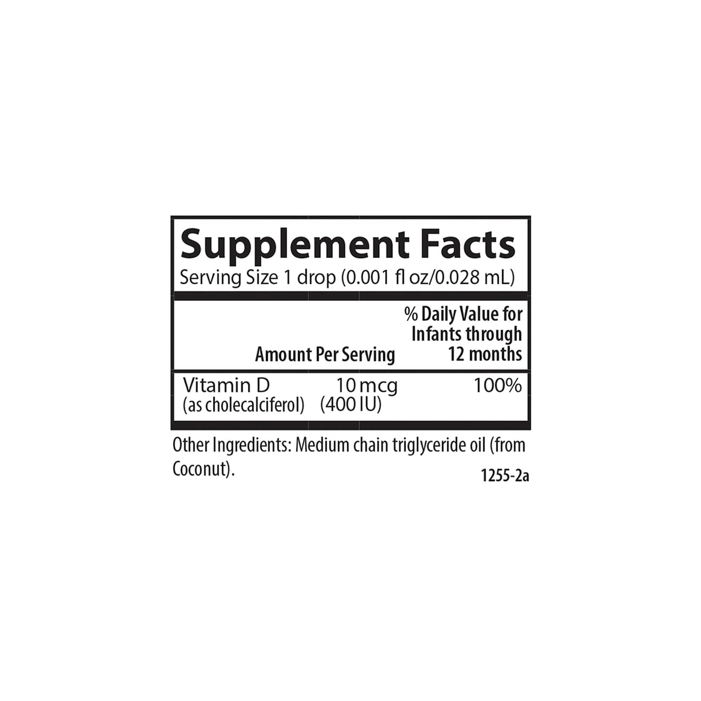 Carlson Laboratories Super Daily D3 for Baby, 0.086 Fl oz | Vitamin D3 Drops