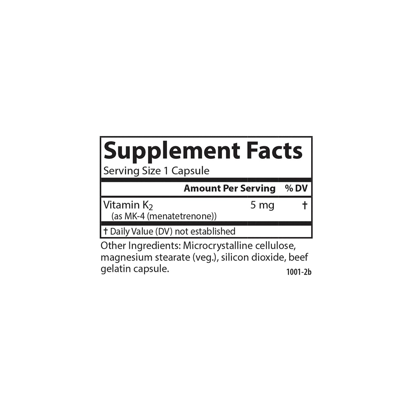 Carlson Vitamin K2 MK-4 (Menatetrenone) - Soy-Free, 180 Capsules | Bone & Heart Health