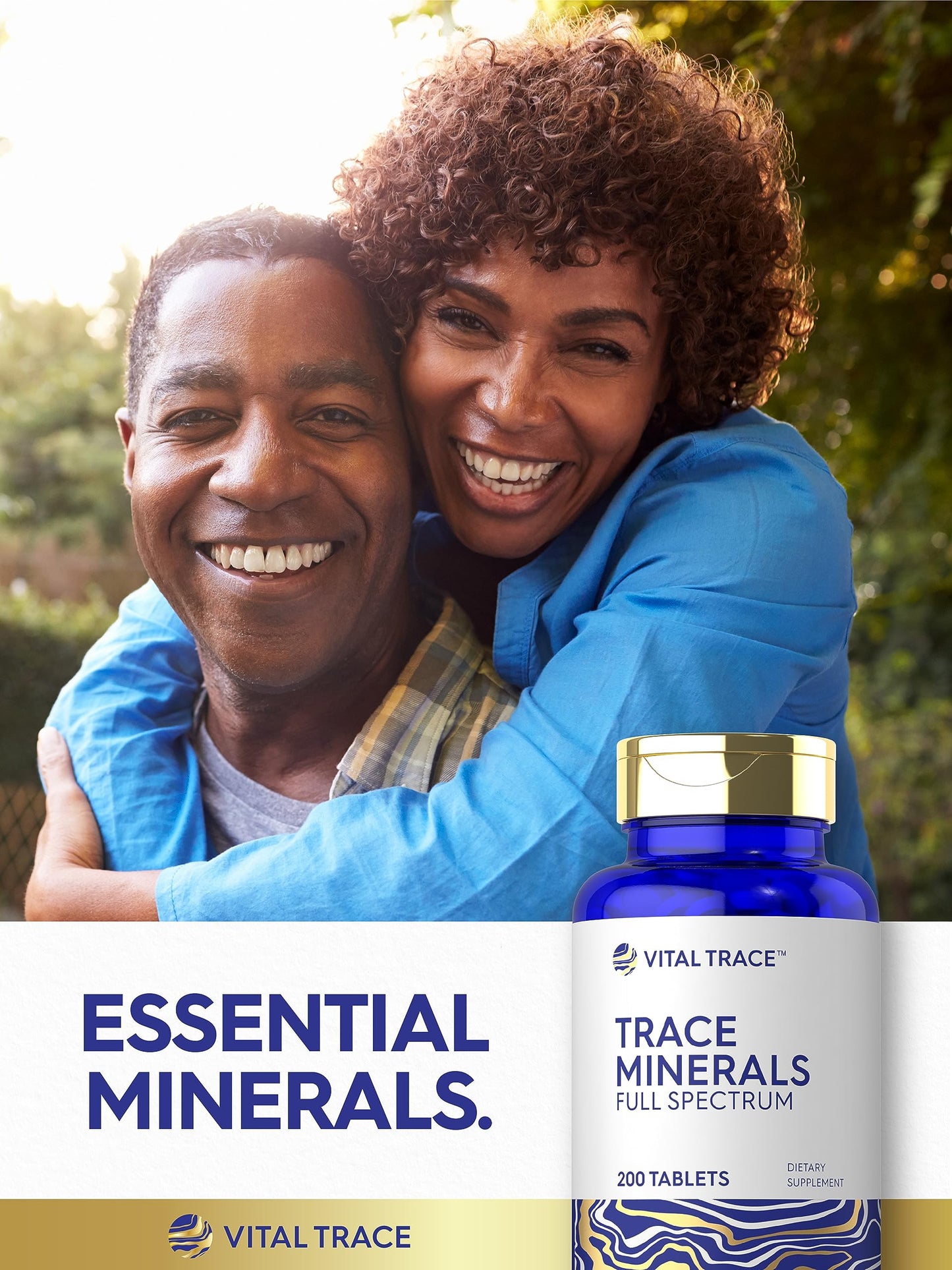 Carlyle Trace Minerals - 200 Tablets | Full Spectrum, Non-GMO & Gluten Free