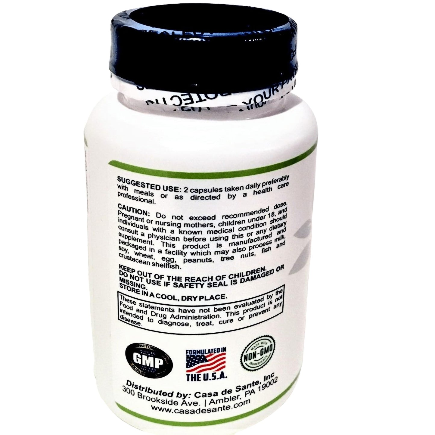 Casa de Sante Low FODMAP Synbiotic Probiotic & Prebiotic (60 Caps)