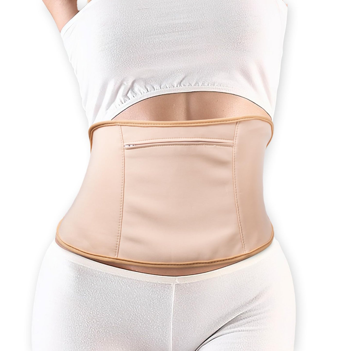 Castor Oil Pack for Liver Detox & Belly Comfort — Leak-Proof, Reusable Therapy Pack