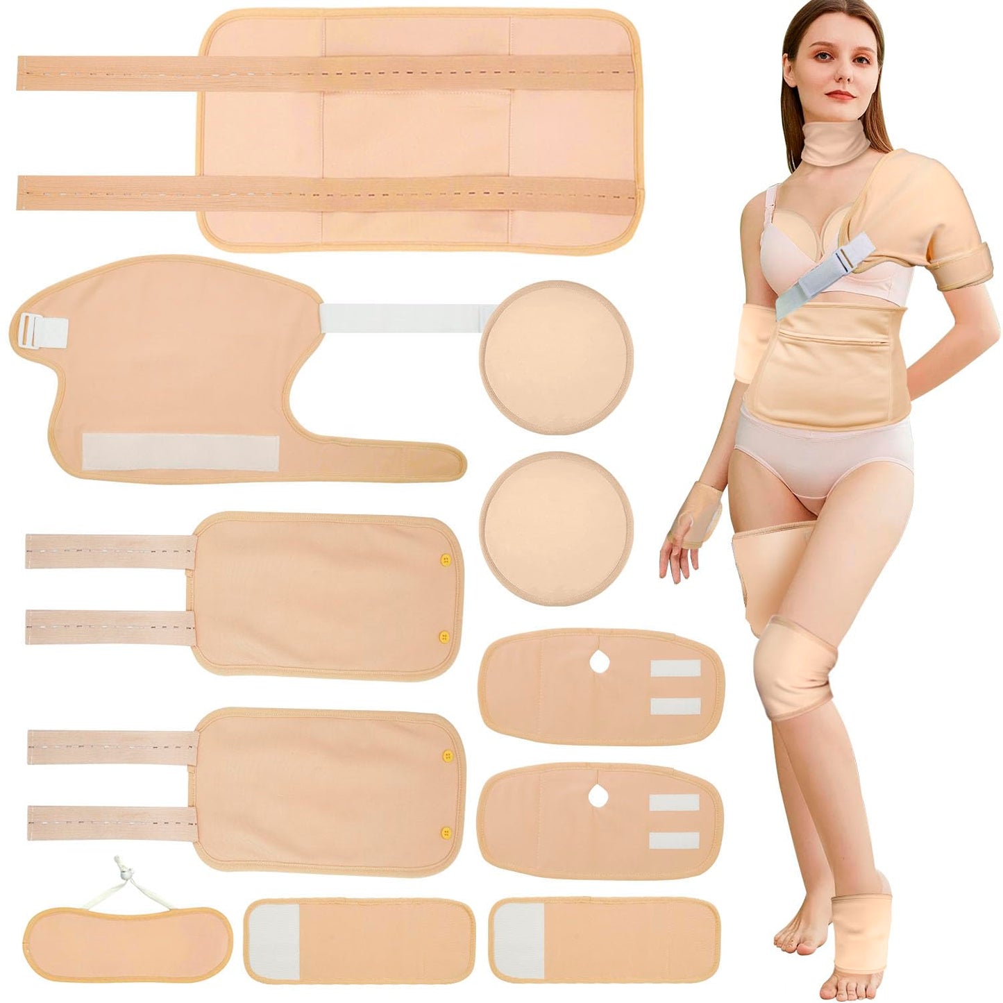 Castor Oil Pack Wrap Kit - Organic Cotton, Reusable, Liver Detox