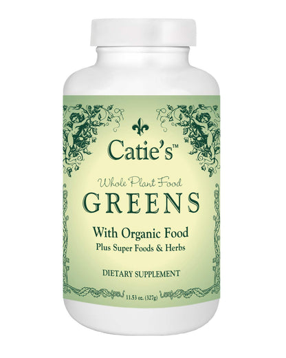 Catie's Organic Greens – Vegan, Non-GMO Green Superfood (12 oz, 30 Servings)