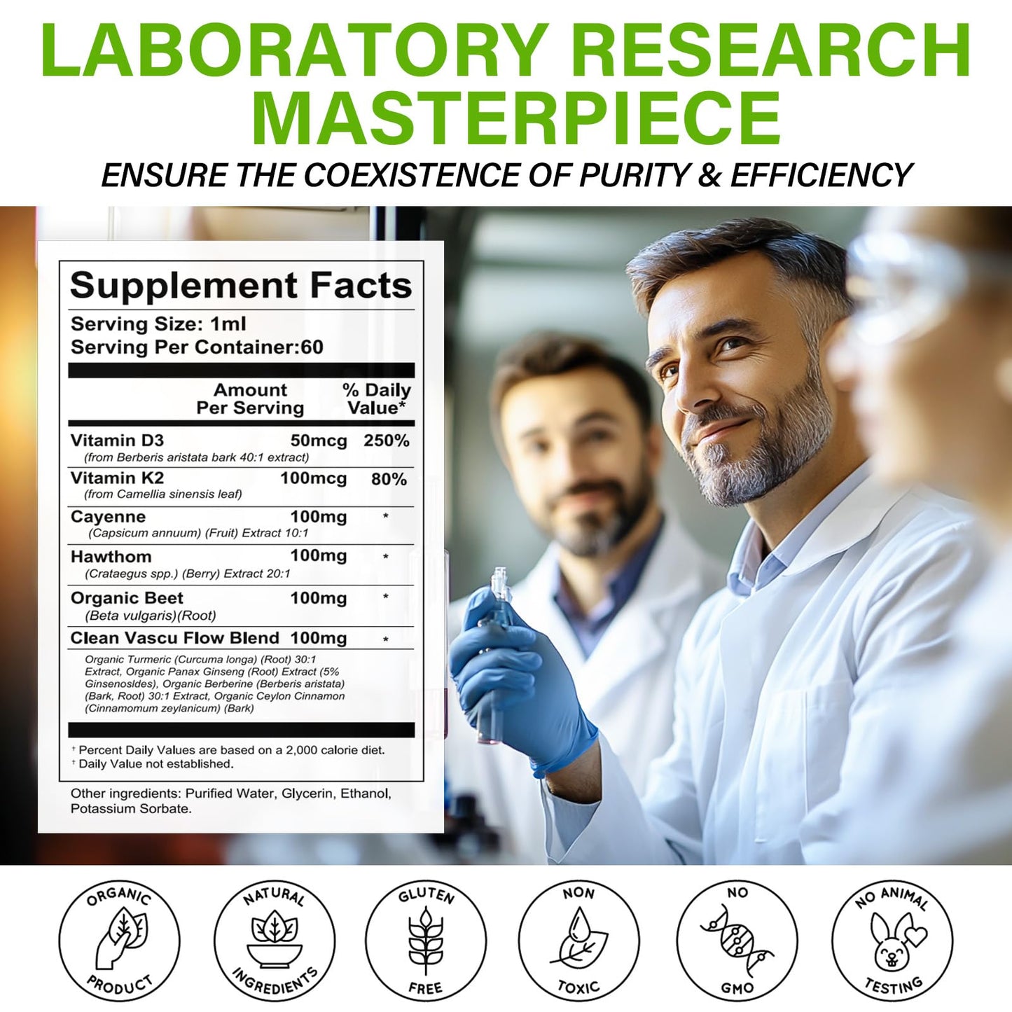 Cayenne Pepper Drops – 60 ml High-Potency Cayenne Extract | Metabolism & Cardiovascular Health