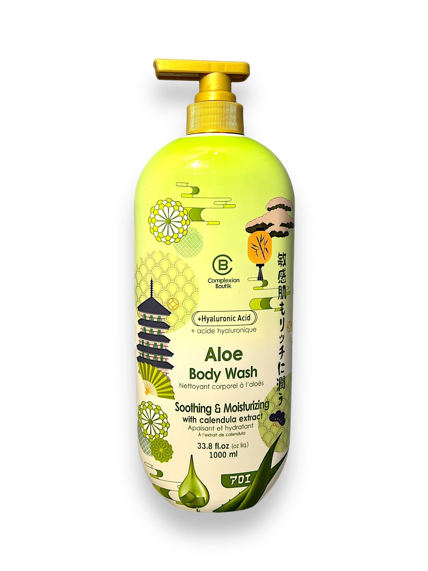 CB Complexion Boutik Aloe Body Wash with Hyaluronic Acid – 33.8 fl oz